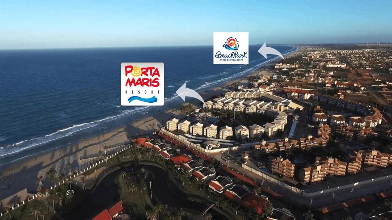 Portamaris - Luxo Duplex , 4 Suites - Pe Na Areia Aquiraz Bagian luar foto
